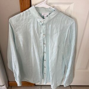 Light Blue Button-Up Shirt